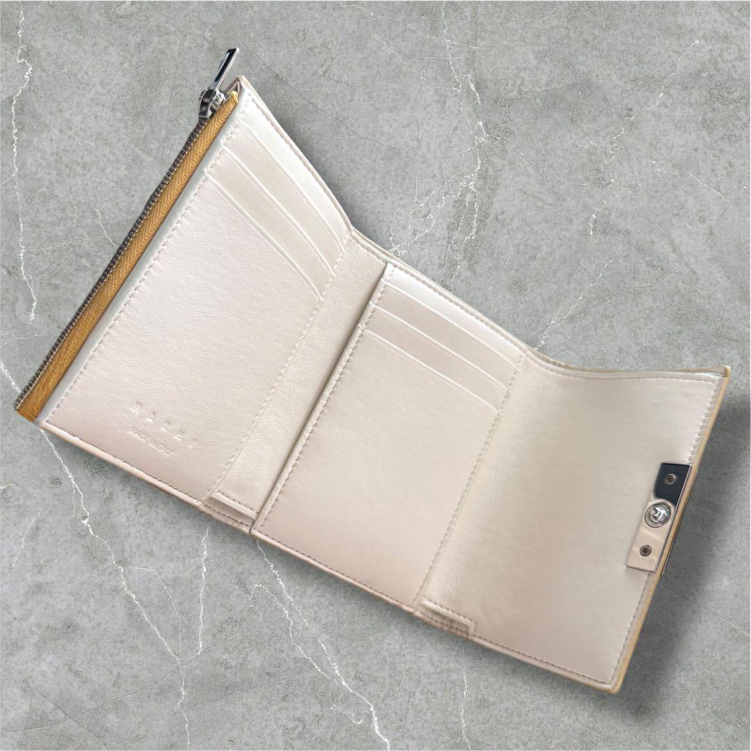 MARNI マルニ　Prisma Wallet　ゴールド　プリズマ　財布 ミニ
