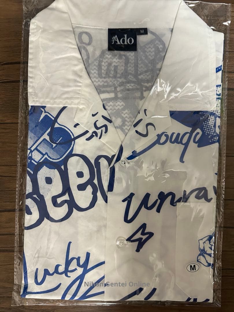 Ado オープンカラーシャツ　M 5th ポップアップストア シャツ キャップ