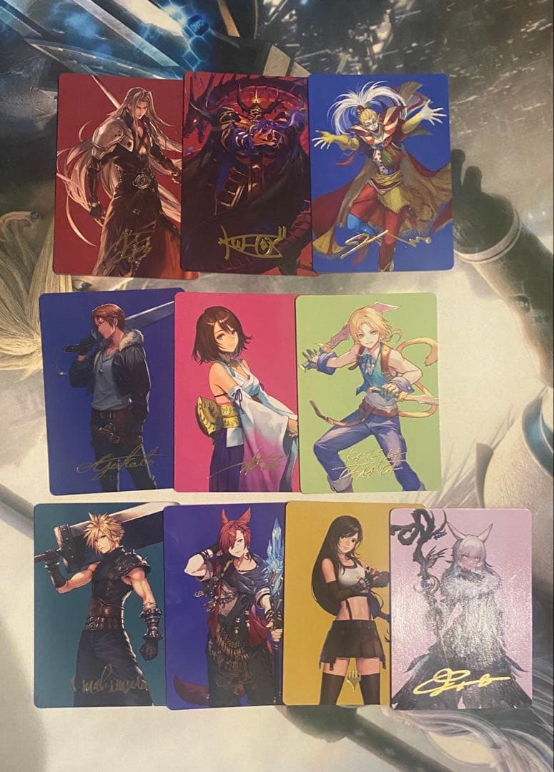 mtg FINAL FANTASY 箔押し版アートカード 53種セット　日本語版