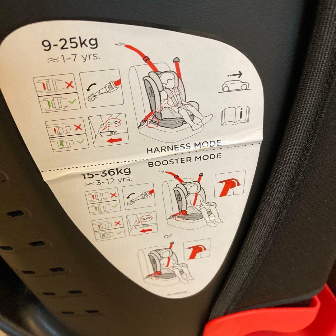 Joie ISOFIX固定 ボールド エンバー 9-36kg