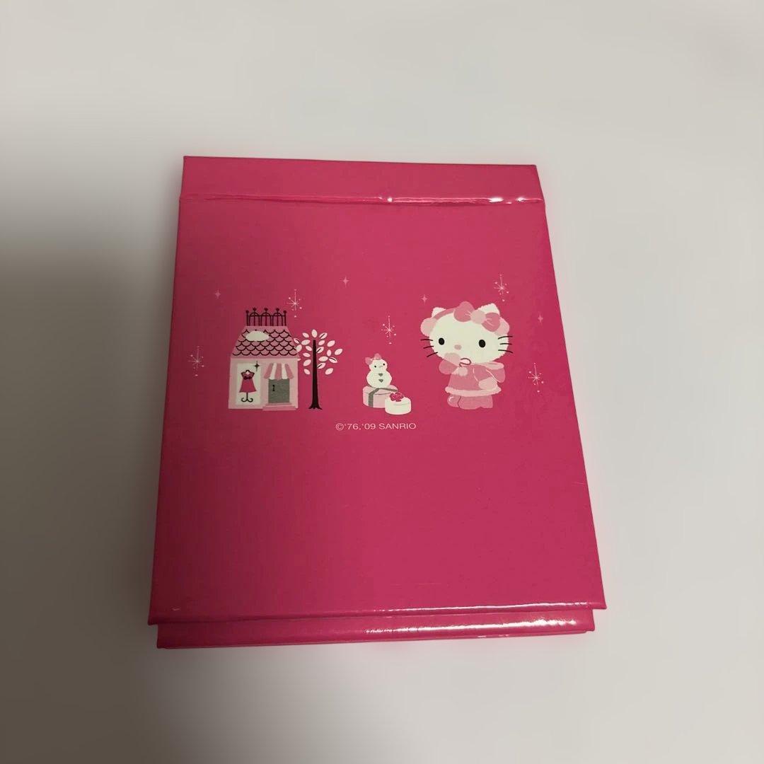 ハローキティ　ウィンターキティ　スタンドメモ　雪だるま