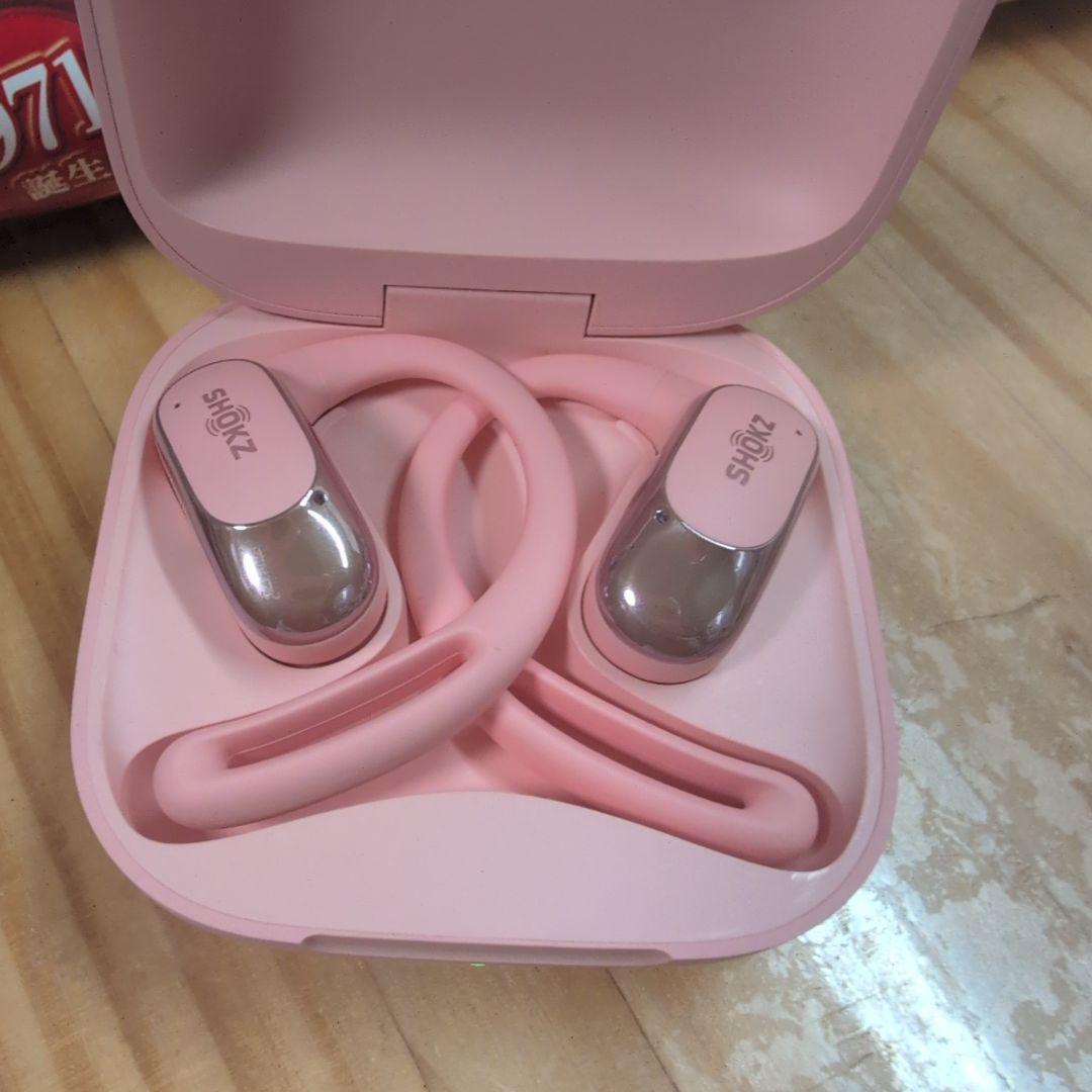 メル様依頼品専用SHOKZ OPENFIT AIR ワイヤレスイヤフォン ピンク