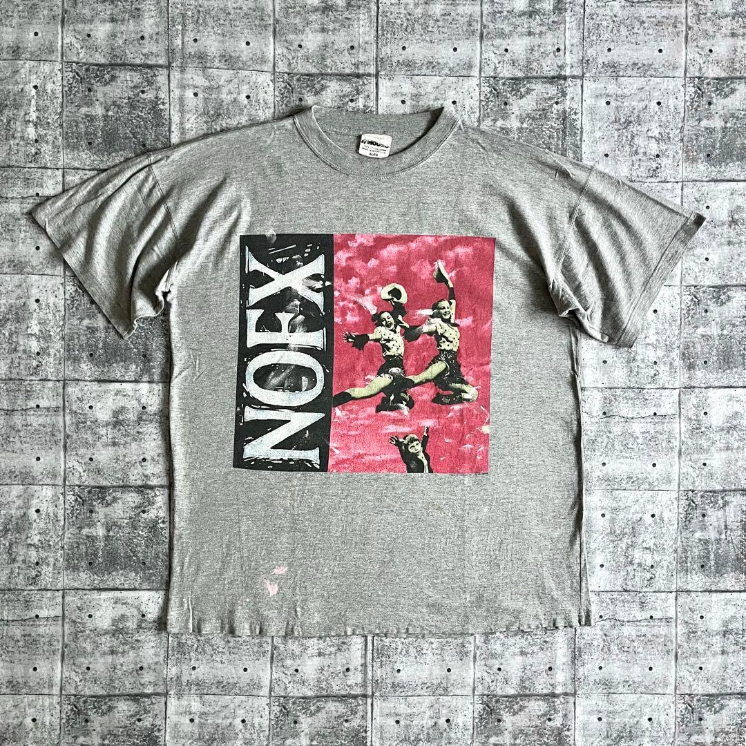 1994 NOFX Punk in drublic EURO Tシャツ XLレア