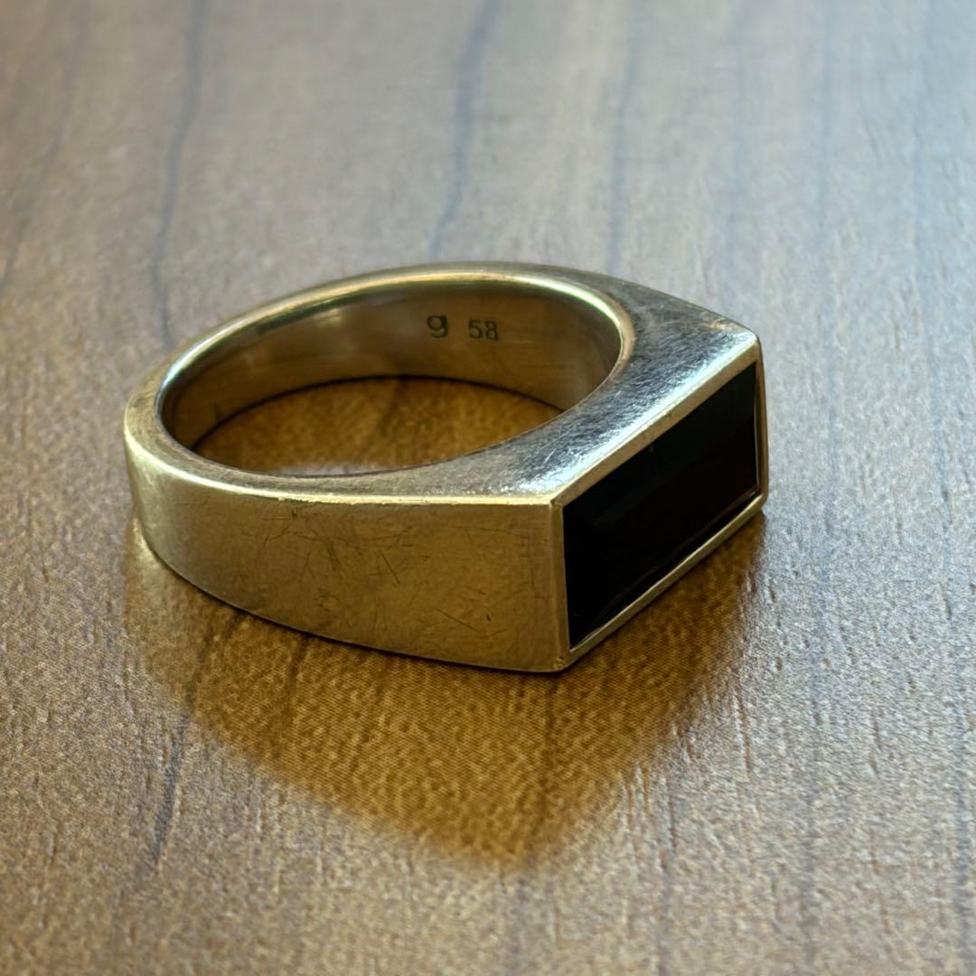 TOM WOOD　トムウッド　Peaky Ring　ピーキー　黒　17号　58