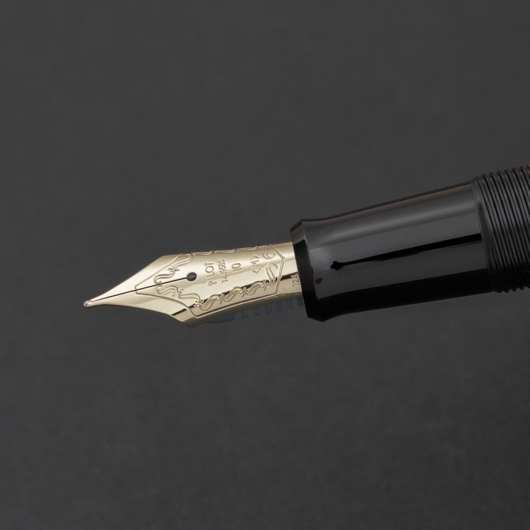 【杢】パイロット カスタムカエデ M 楓 万年筆　PILOT お辞儀ニブ