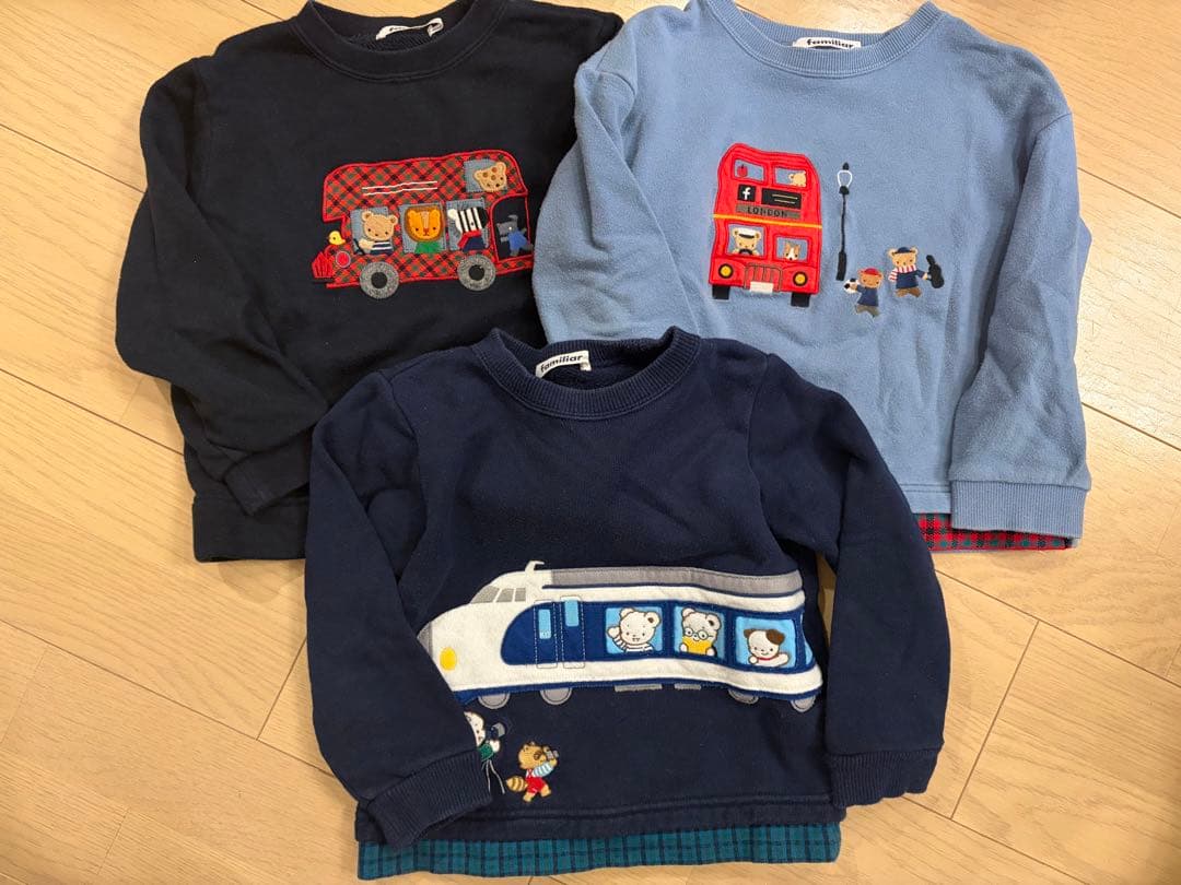 ファミリア　トレーナーセット　100cm