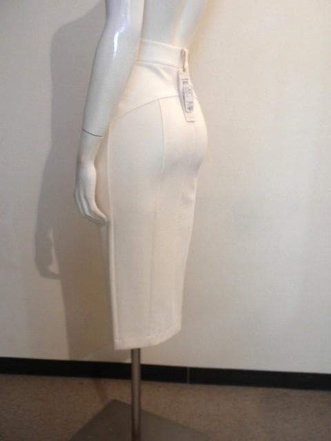 入荷◆リナシメント◆素敵アイボリーホワイト！定番人気のペンシルタイトスカート！M