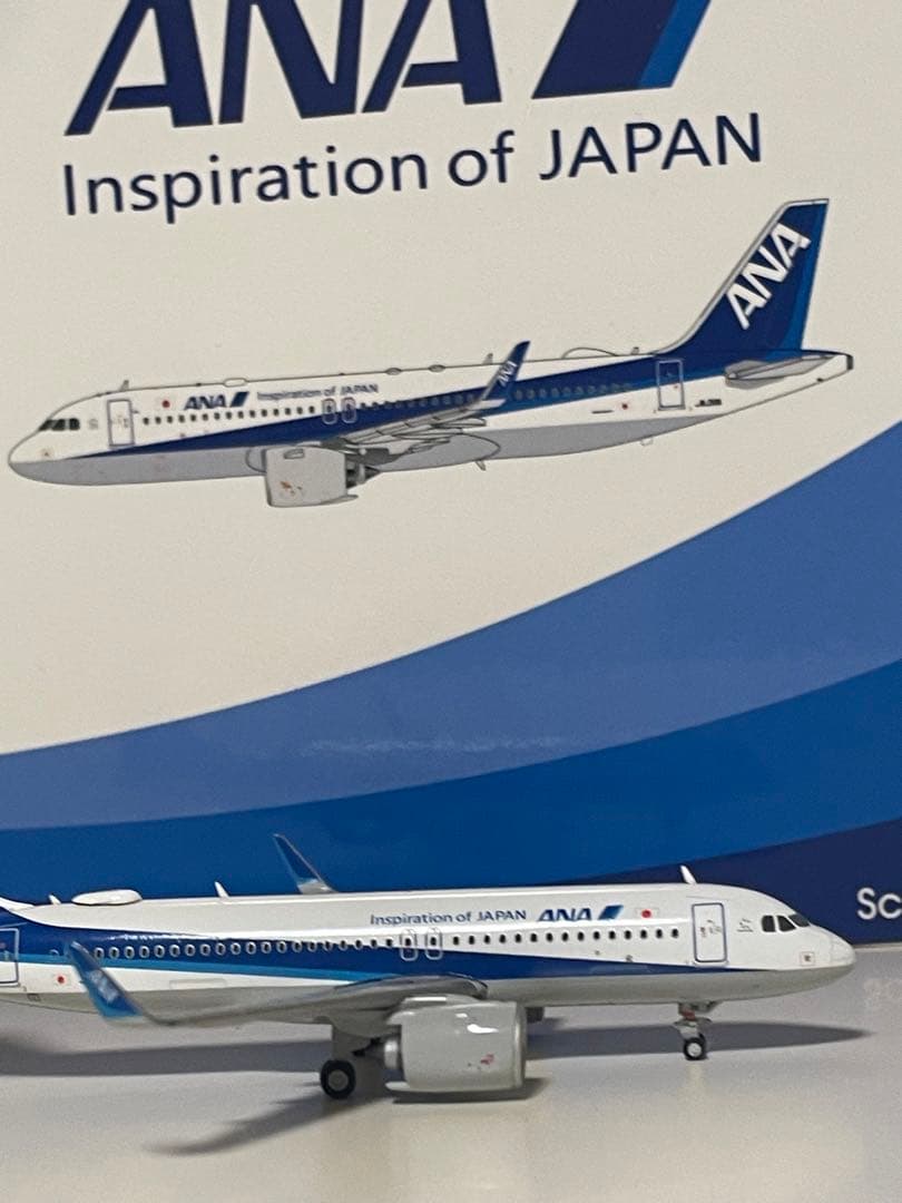 航空機・ヘリコプター JC wings ANA A320neo JA211A 1/400