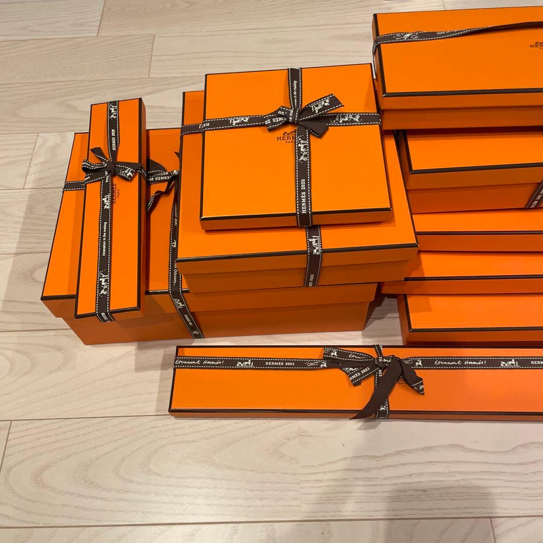 Hermès ギフトボックス オレンジ　10箱