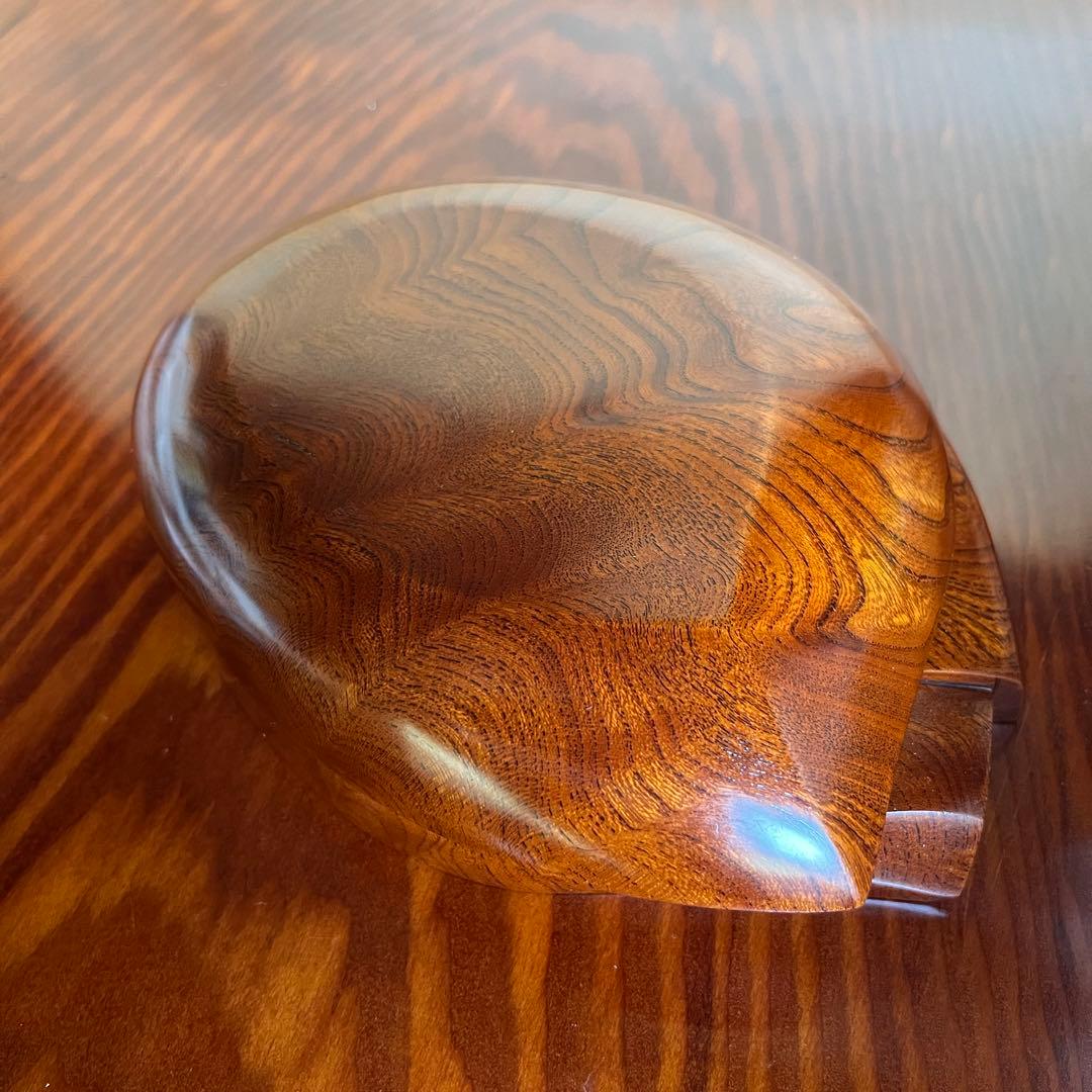 欅拭漆合子 香合 小物入れ　木工芸　伝統工芸