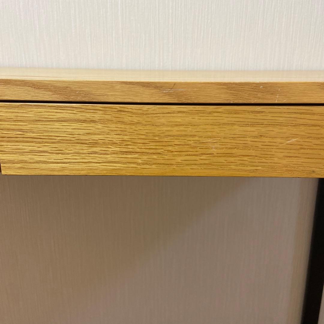 noche オーク　アイアン　デスク