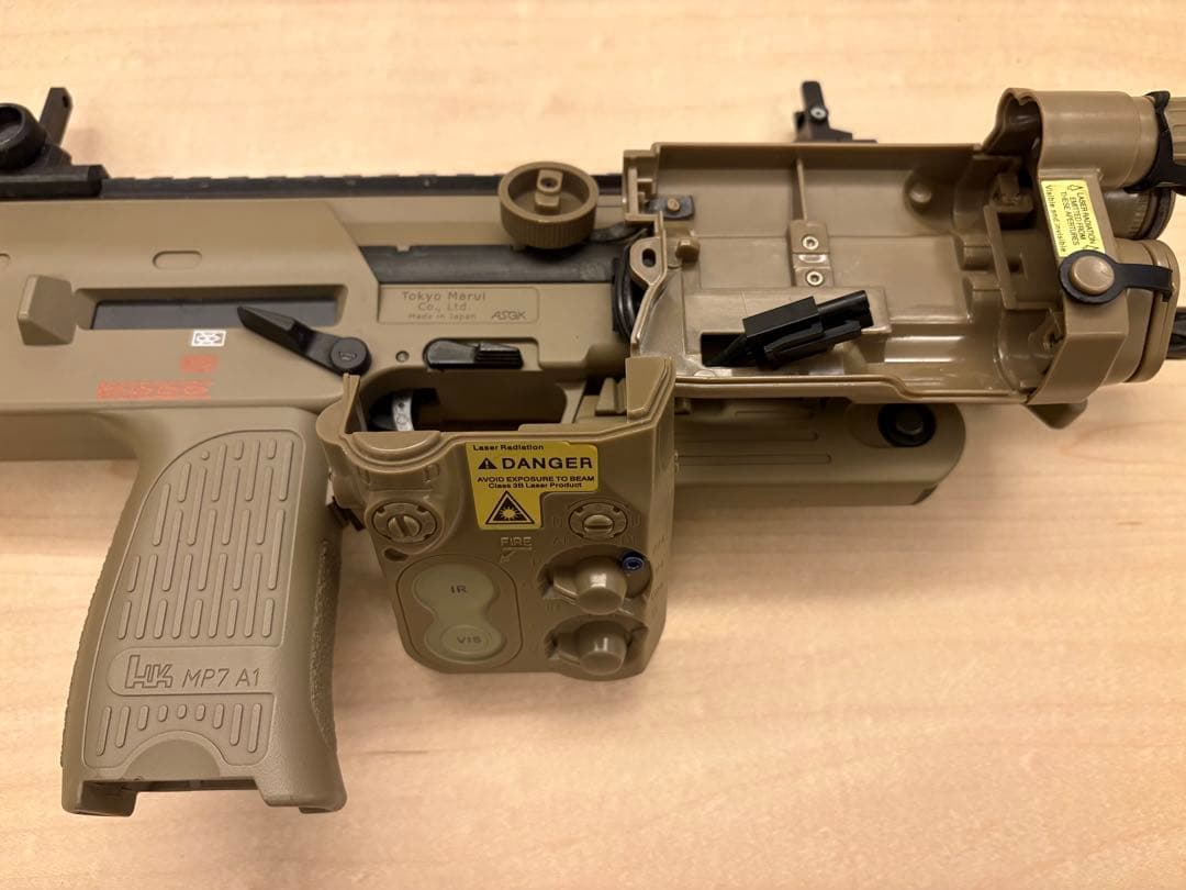 東京マルイ MP7 電動ガン タンカラー リポ化 動作未確認