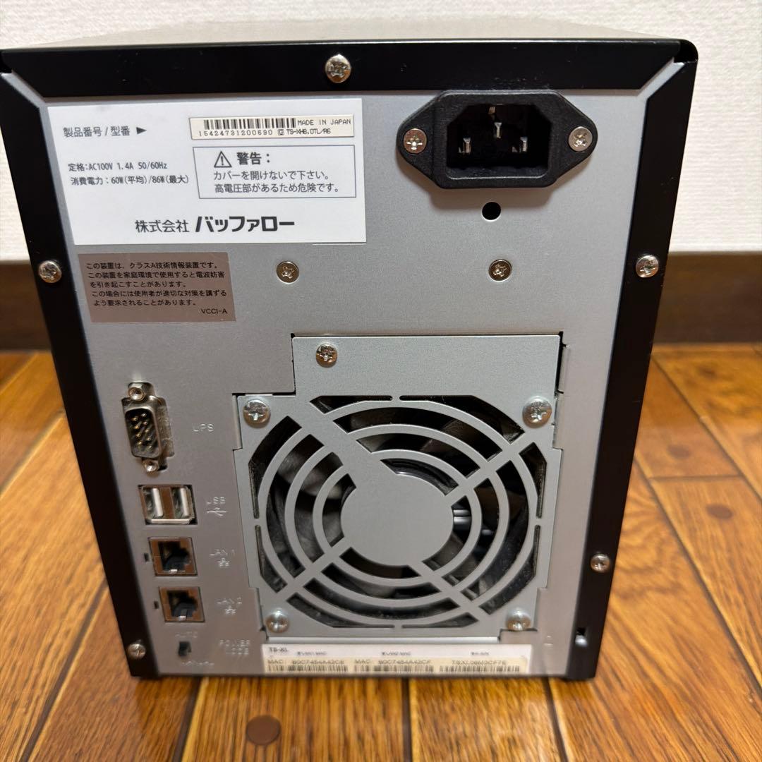 Buffalo TeraStation Debian化 NAS 動作確認済