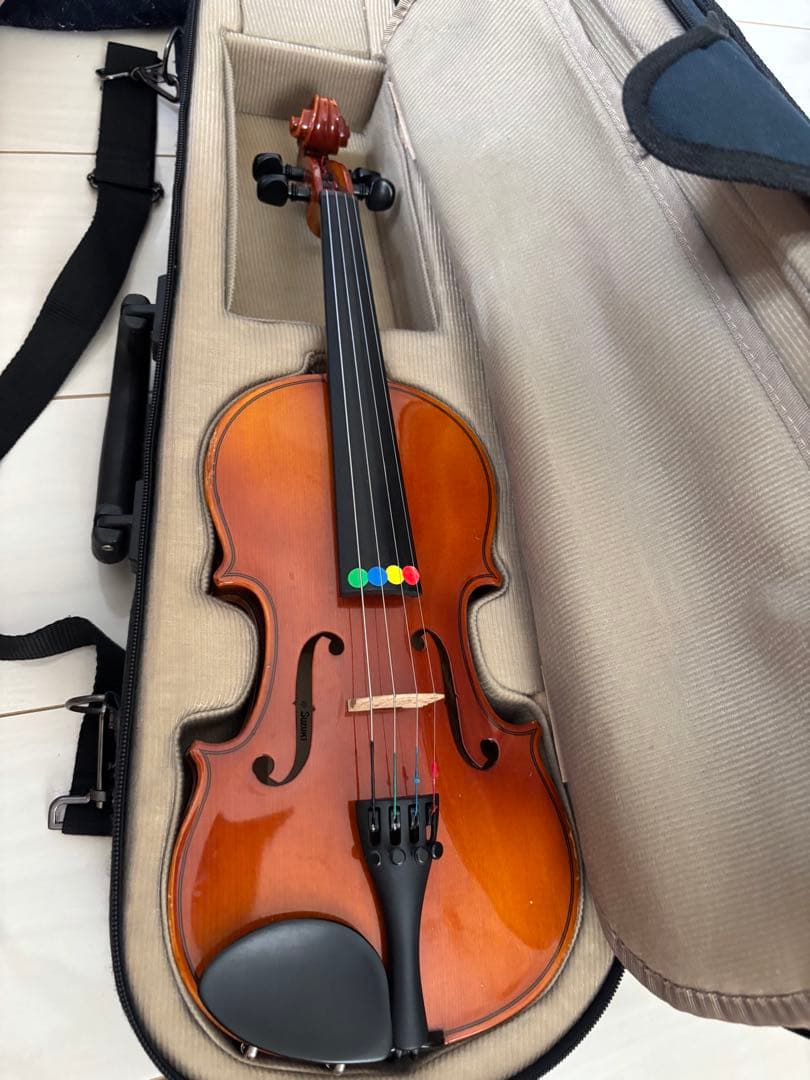 1/8 バイオリン 本体 専用ケース付き