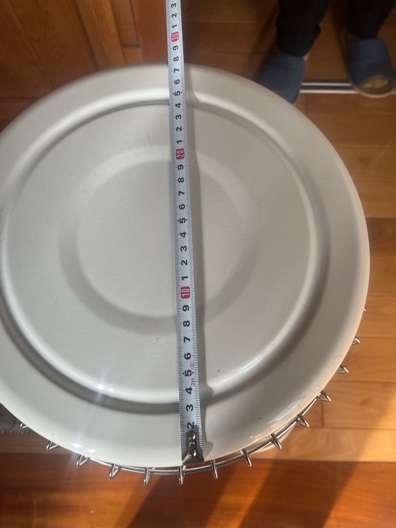 ホワイト石油ストーブ 安全ガード付き