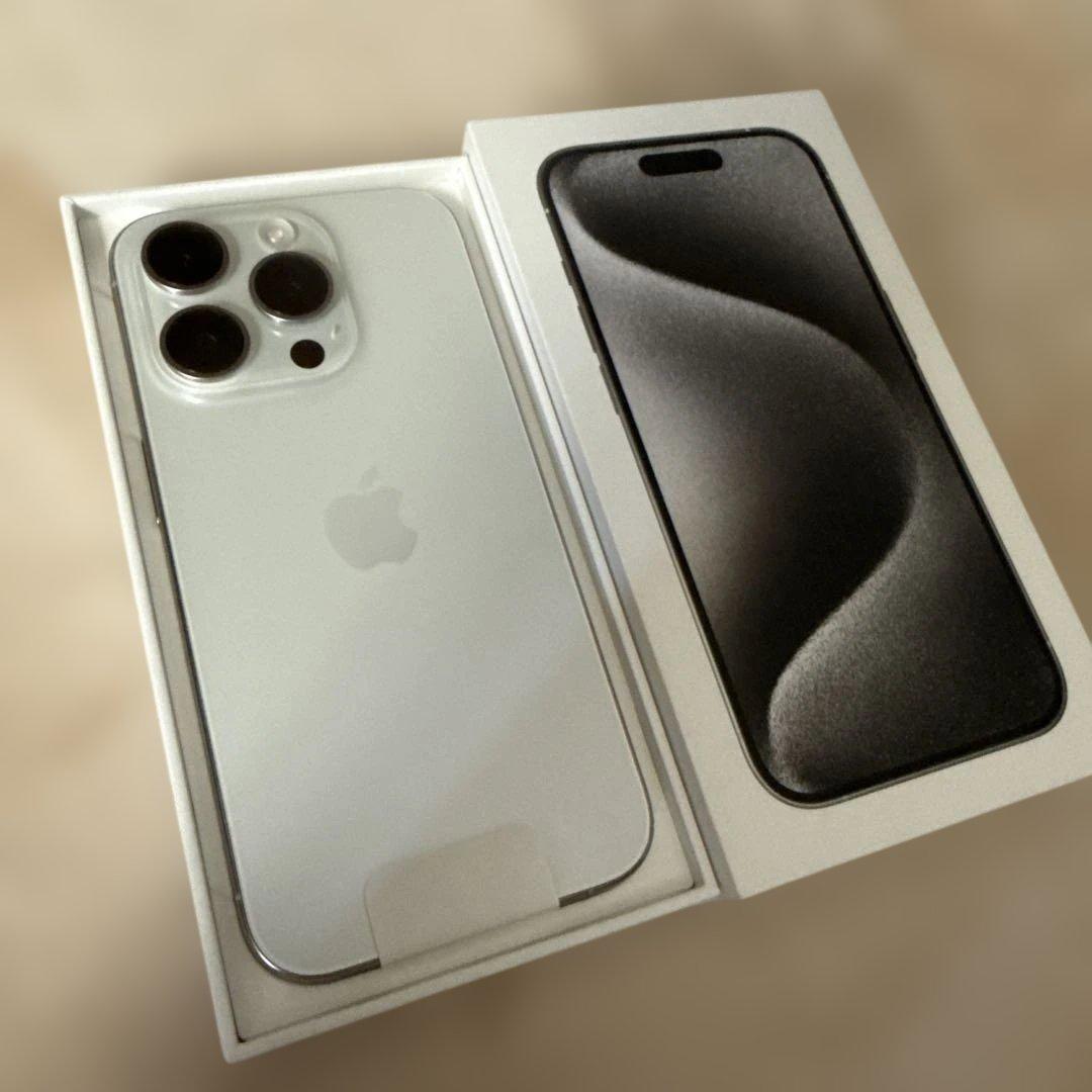 【美品】iPhone 15 Pro｜256GB｜SIMフリー版
