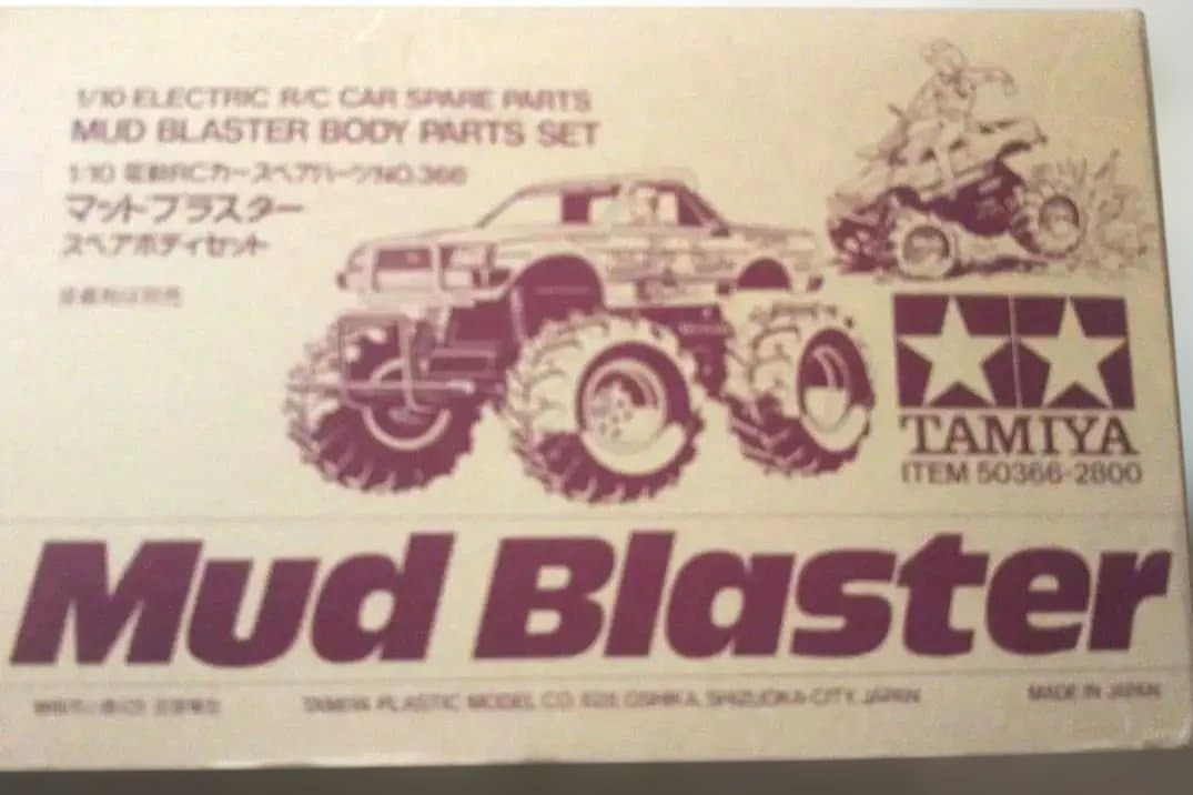 完品⬛️未組立⬛️小鹿タミヤマッドブラスター 電動ラジコンボディパーツセット
