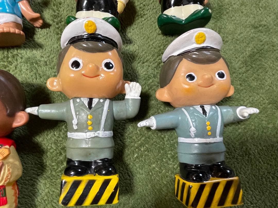 富士銀行　ぼくちゃん　ソフビ貯金箱　14体