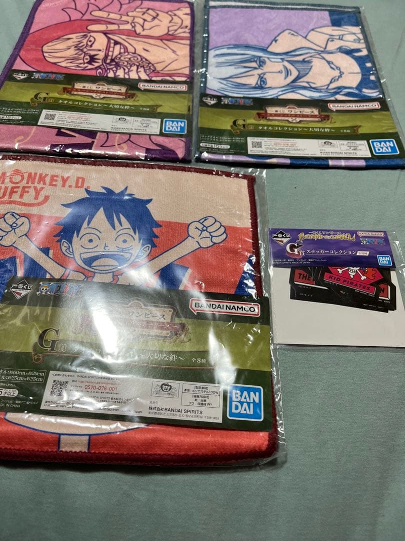 ONE PIECE(ワンピース)E、F、G、H賞(合計34点)新品