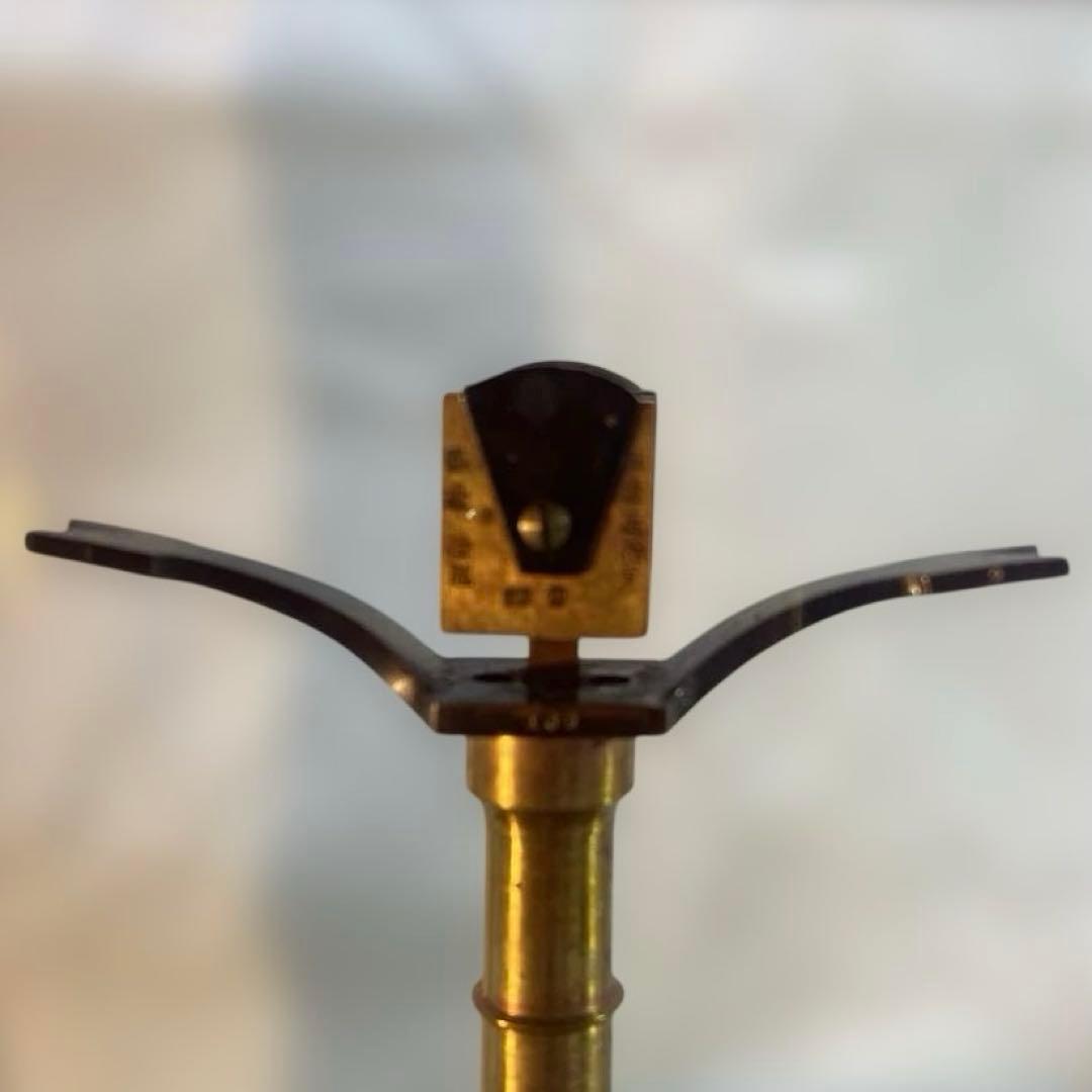 アンティーク 木製天秤 ガラスケース付き 動作可