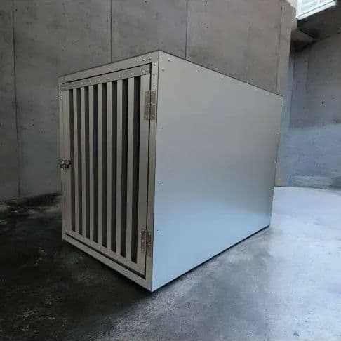 アルミドッグケージ ✳ 1頭用 幅45cm 奥行75cm 高さ55cm 車載用