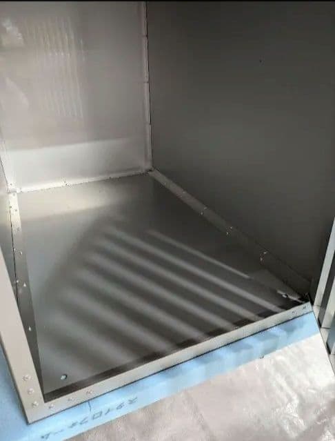 アルミドッグケージ ✳ 1頭用 幅45cm 奥行75cm 高さ55cm 車載用