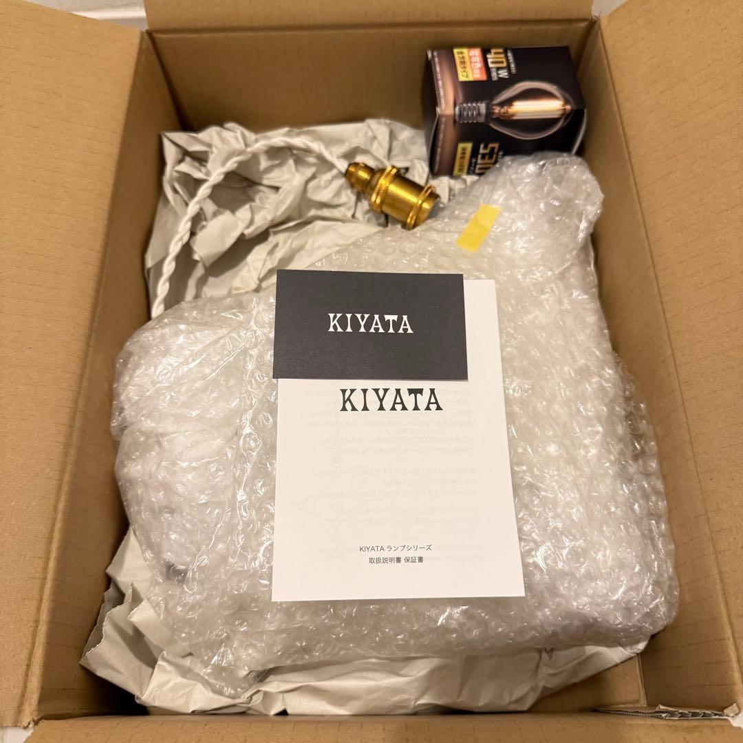 新品未使用品 KIYATA キヤタ　鳥飛行機ランプ　熊　手紙舎