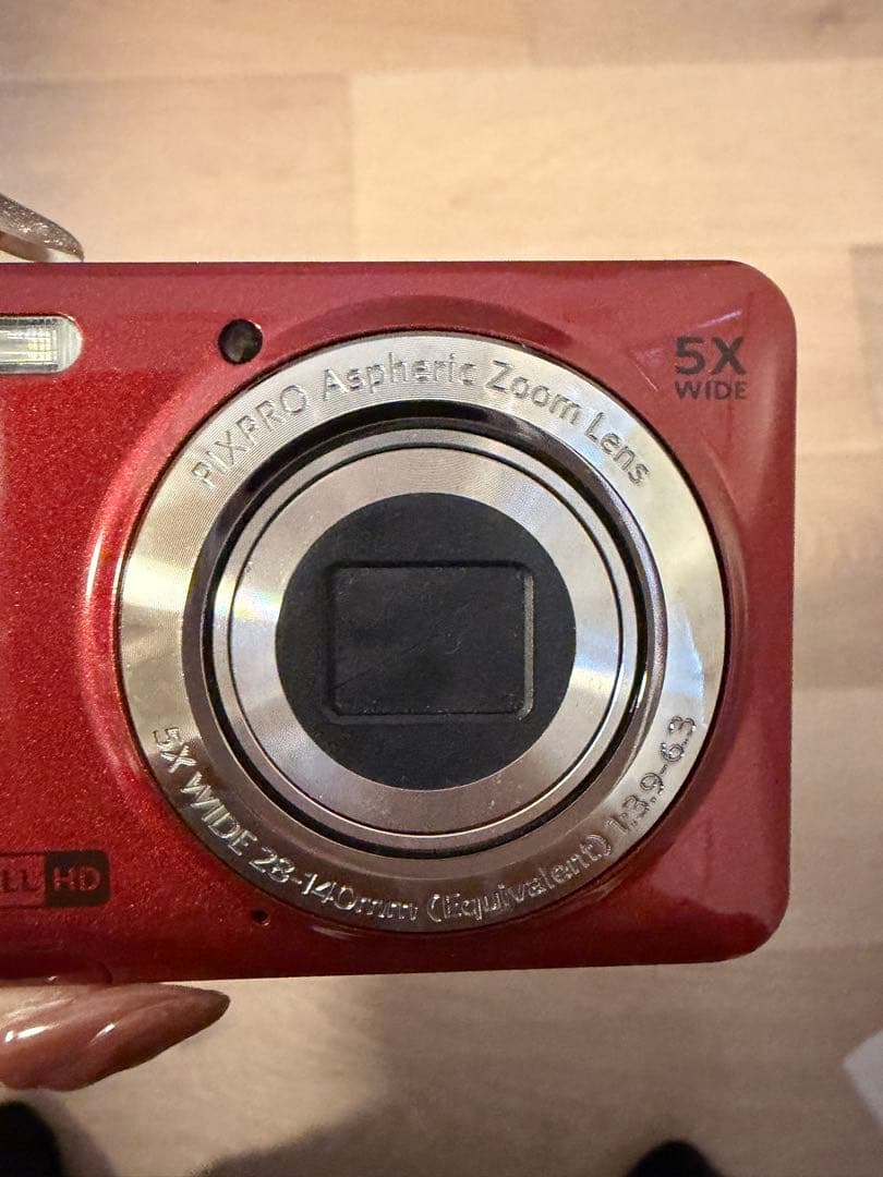 KODAK PIXPRO FZ55 レッド デジタルカメラ