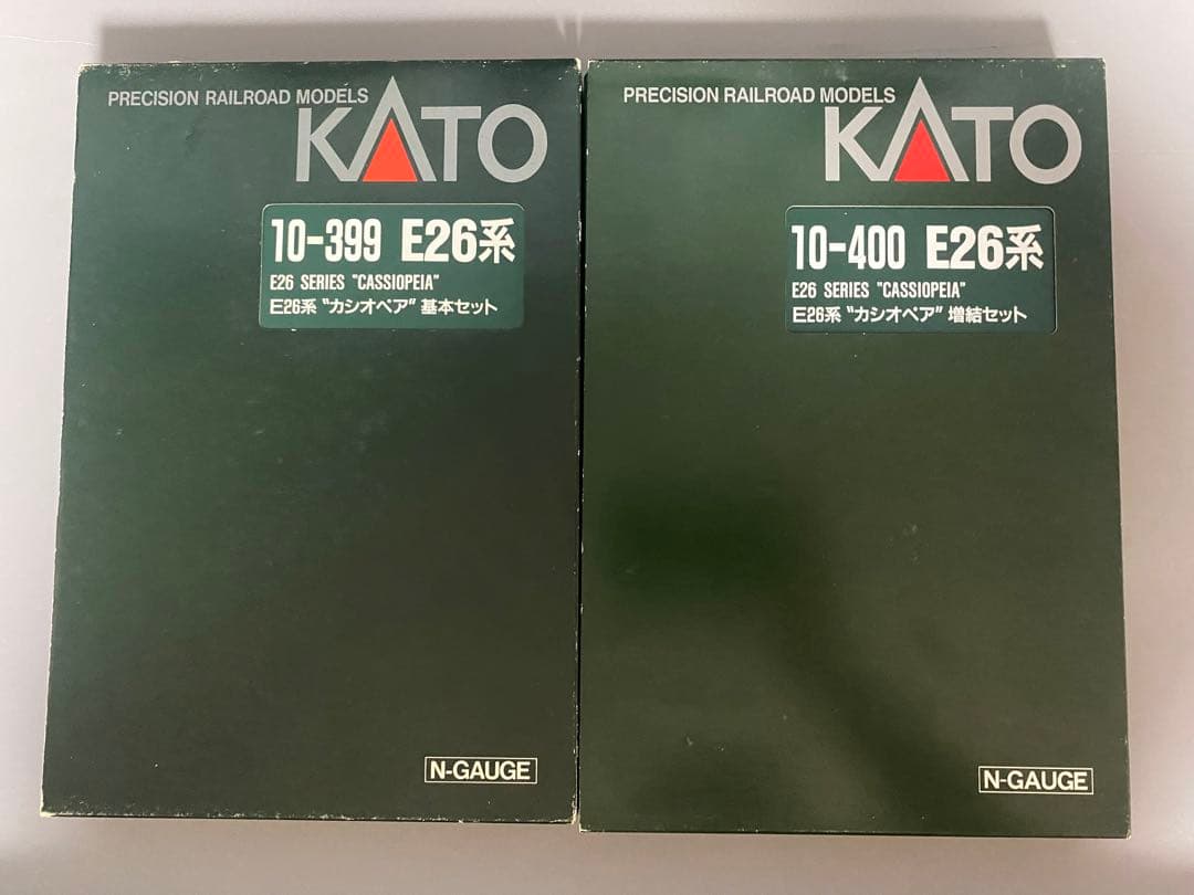 ※全車室内灯付き　KATO 10-399 / 10-400 カシオペア
