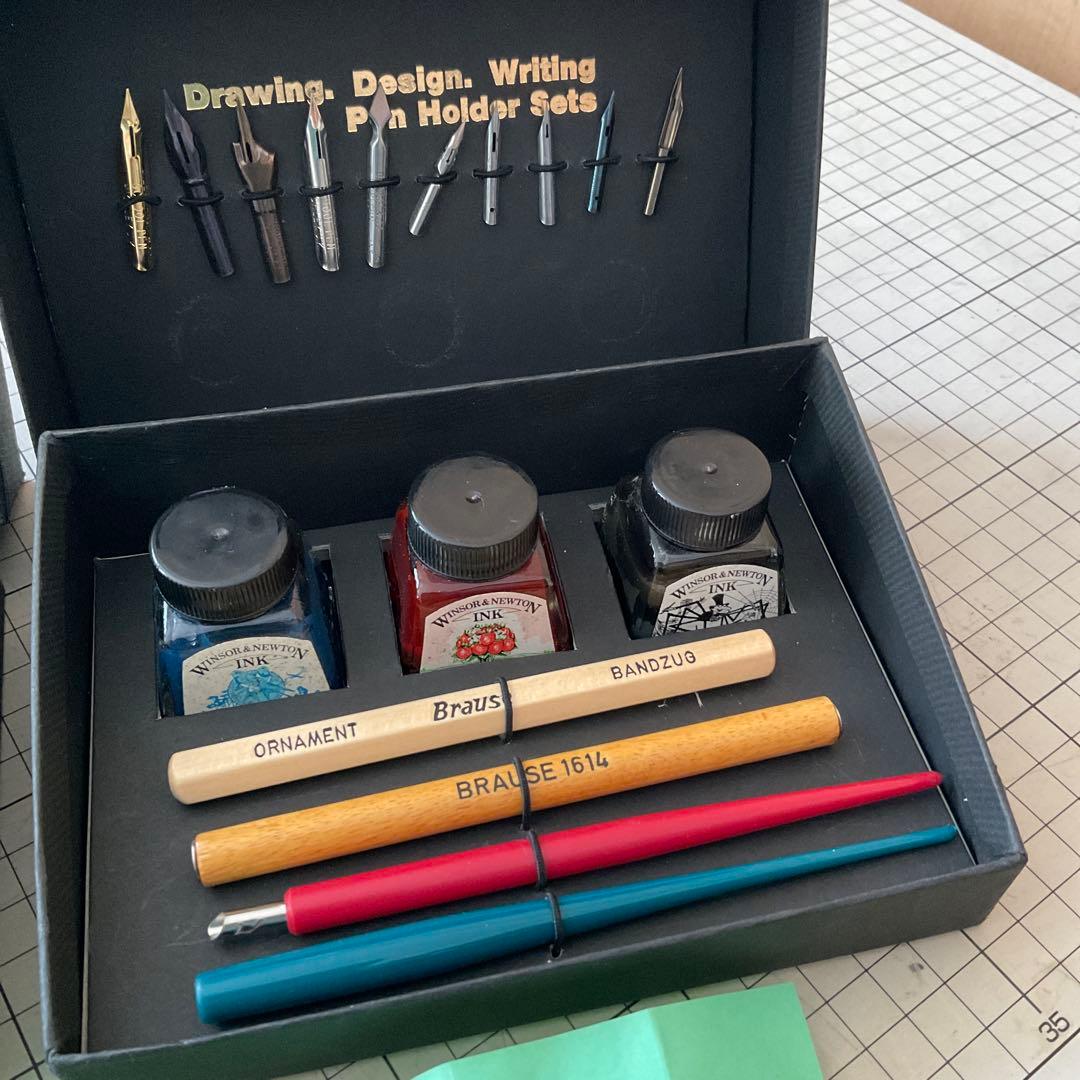 コ*ラ様 未使用　Brause ブラウゼ 万年筆　1セット　ペン先・ペン軸・イン