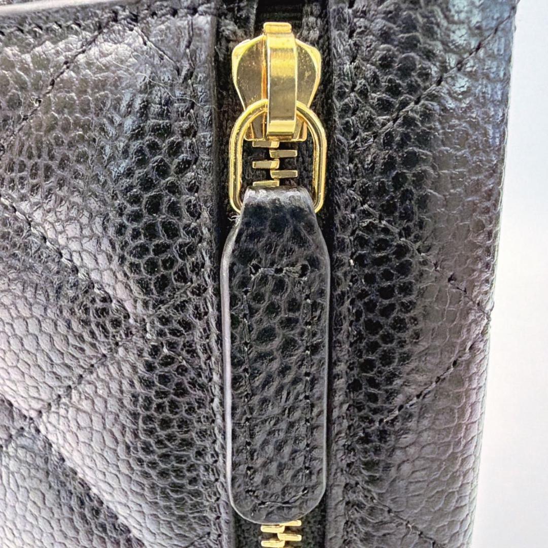 【yukari】シャネル ココマーク マトラッセ 三つ折り財布 コンパク