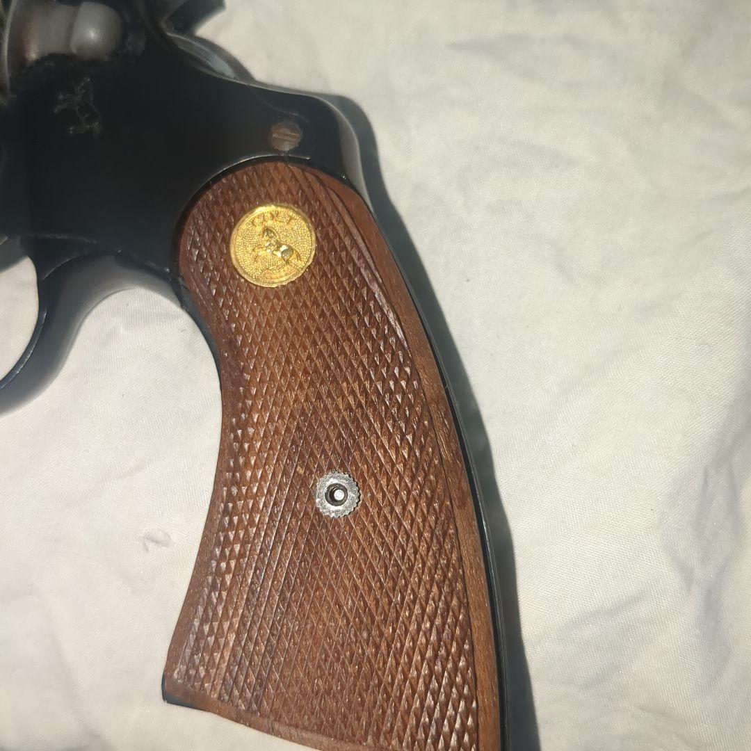 タナカワークス　コルトパイソン　ガスガン　HW樹脂　ウッドグリップ付