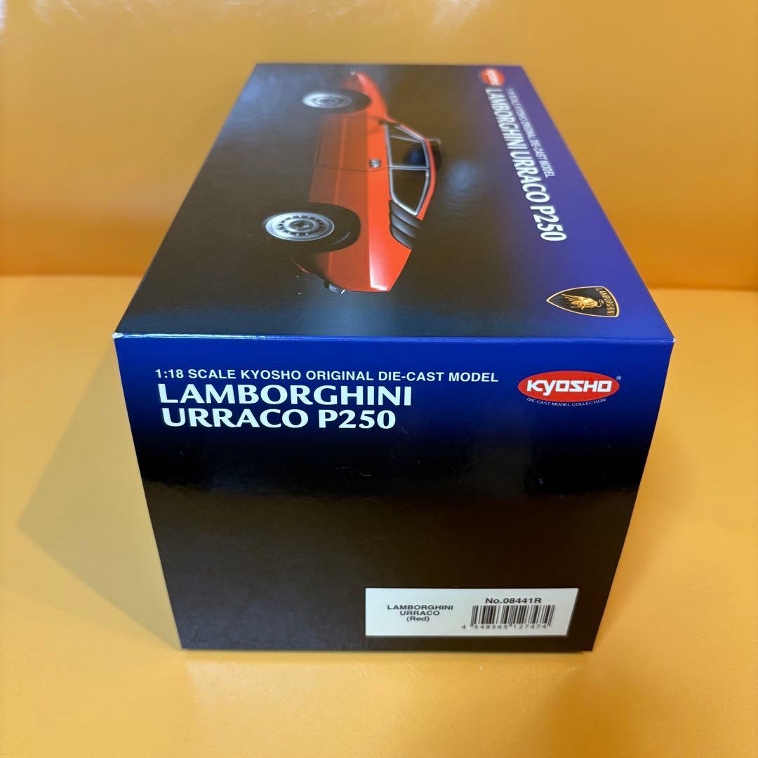 レア！京商 1/18 ランボルギーニ ウラッコP250 赤