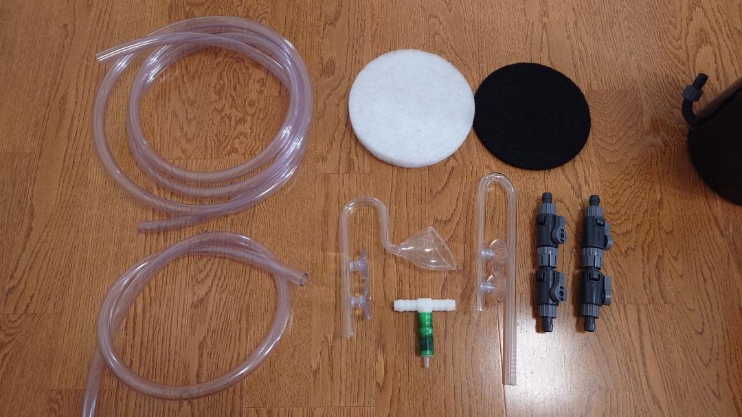 エーハイム 2215 外部フィルター一式 ダブルタップ/ろ材/新品ホース付セット