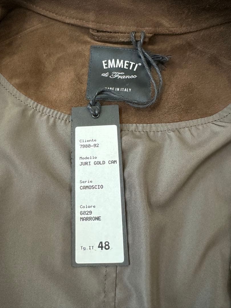 エンメティ　ユリ（JURI） ゴールド　ダークブラウンスエード　48