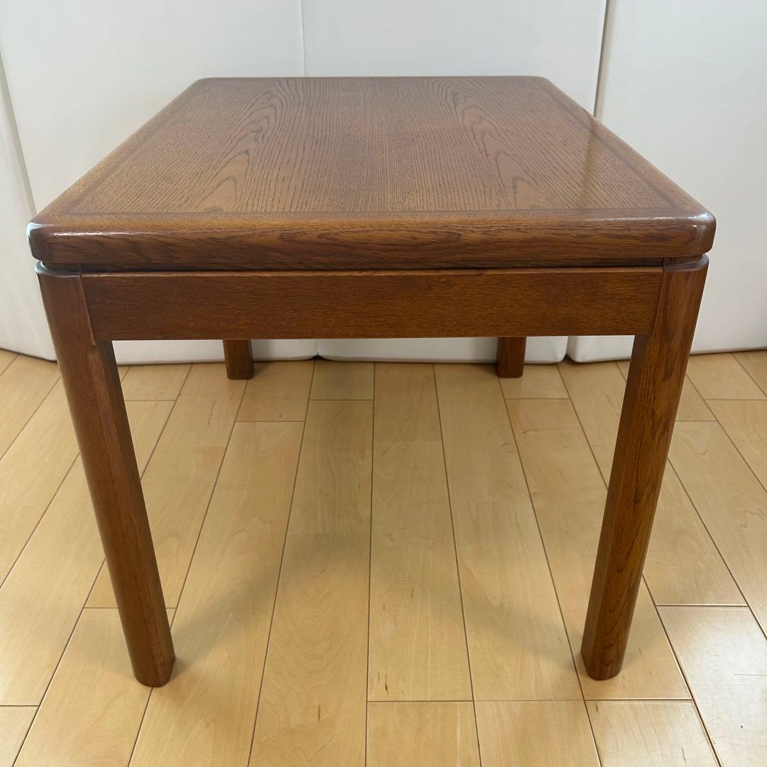 超希少 オールドカリモク サイドテーブル karimoku レトロ家具　天然木