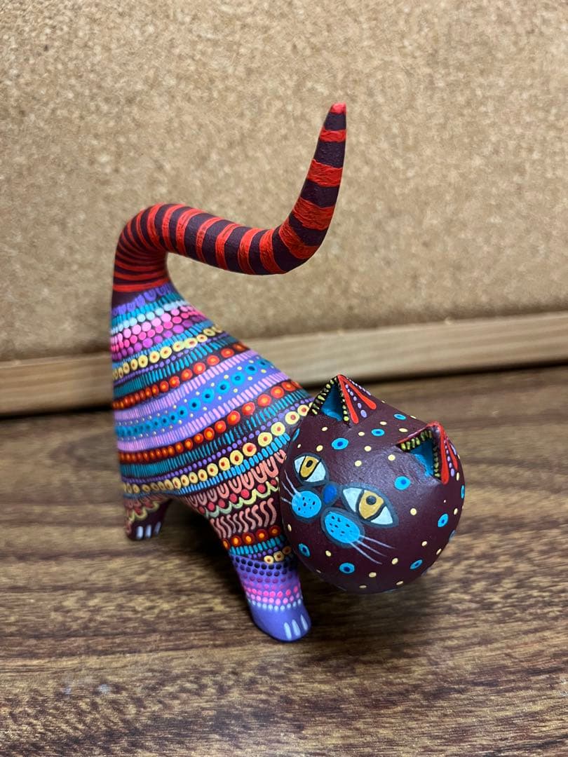 メキシコ伝統工芸 アレブリヘ 猫 Jacobo y María Ángeles