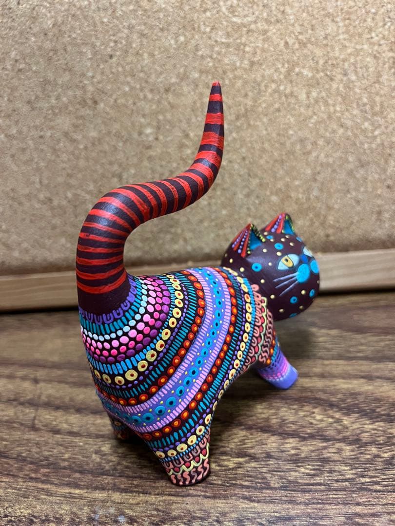 メキシコ伝統工芸 アレブリヘ 猫 Jacobo y María Ángeles