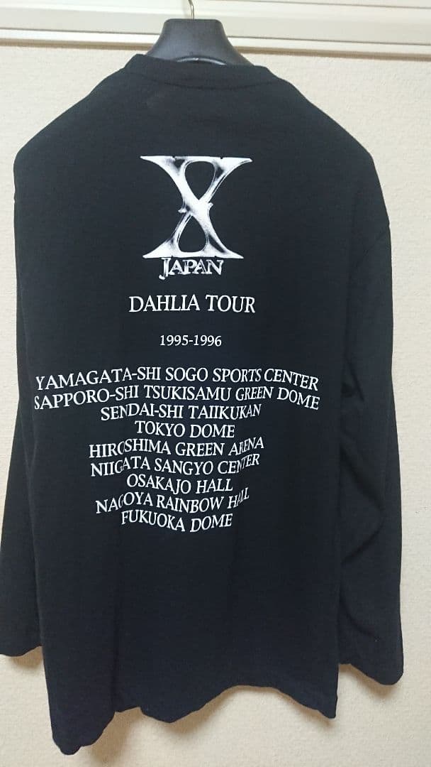 激レア XJAPAN DAHLIAツアー ロングTシャツ