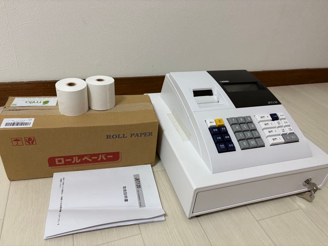 ●クローバー●電子レジスター●CLOOR-9092R●JET120●新品未使用品