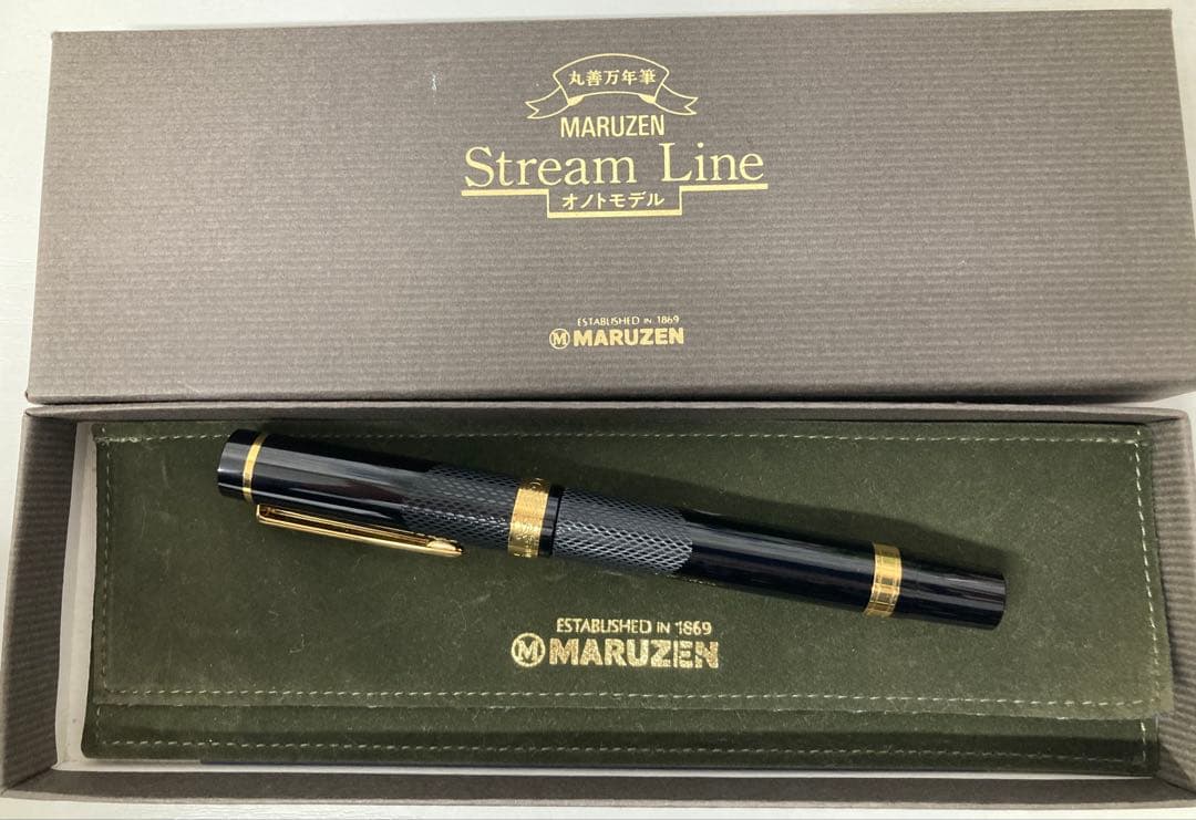 MARUZEN Stream Line 万年筆　極美品オトノモデル　14