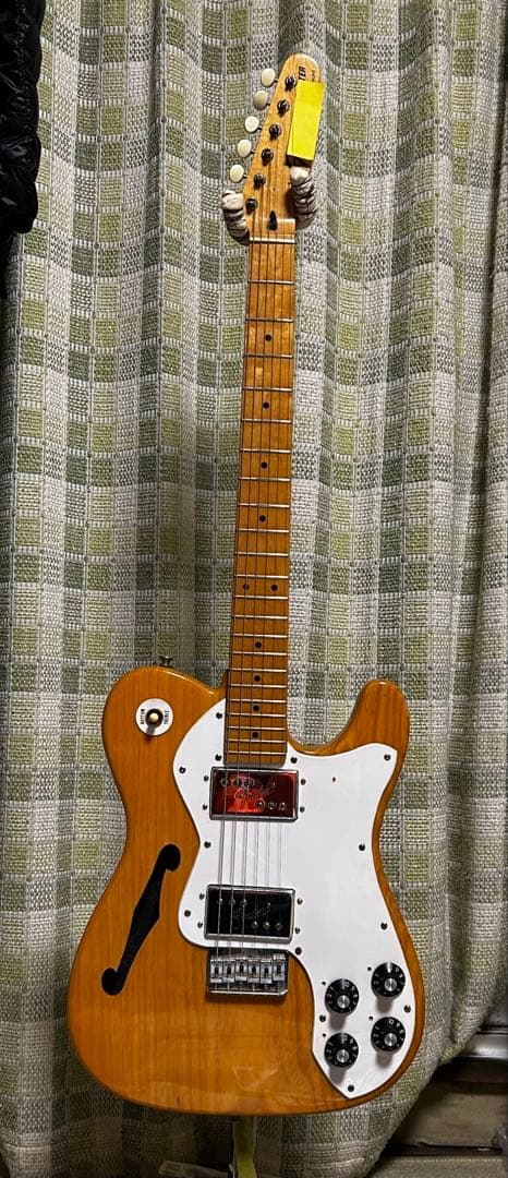 現状渡し 自作 テレキャスター シンラインタイプ+1970年代ビンテージパーツ