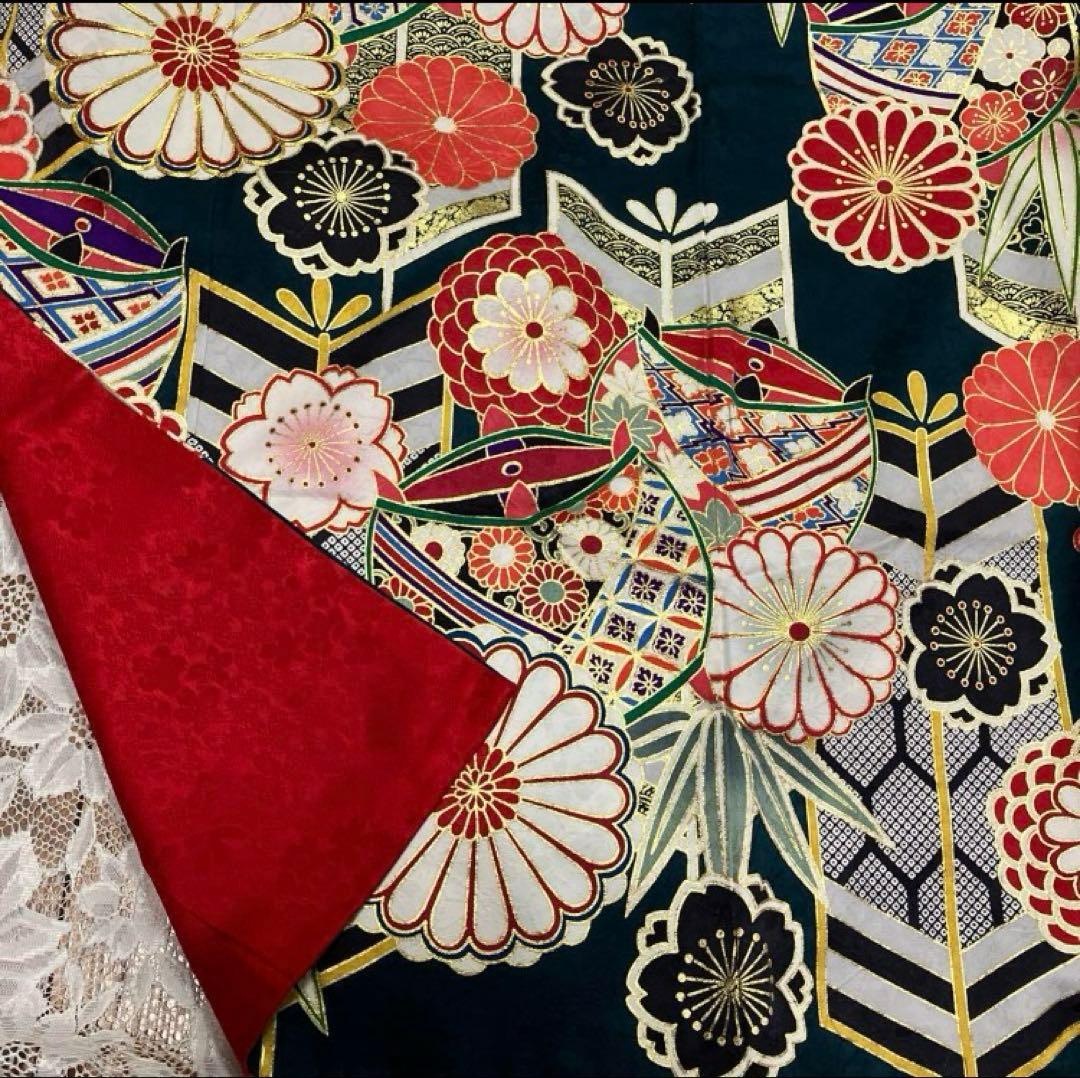 豪華お振袖４点セット 前撮り成人式結婚式 トールサイズ