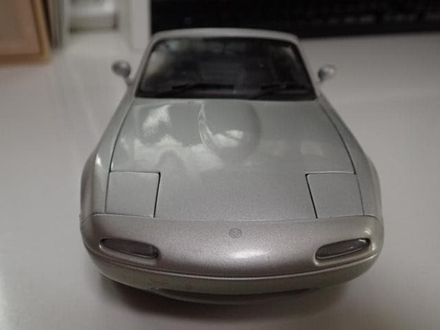 GATE 1/18 マツダ ユーノス ロードスター シルバー外3点セット