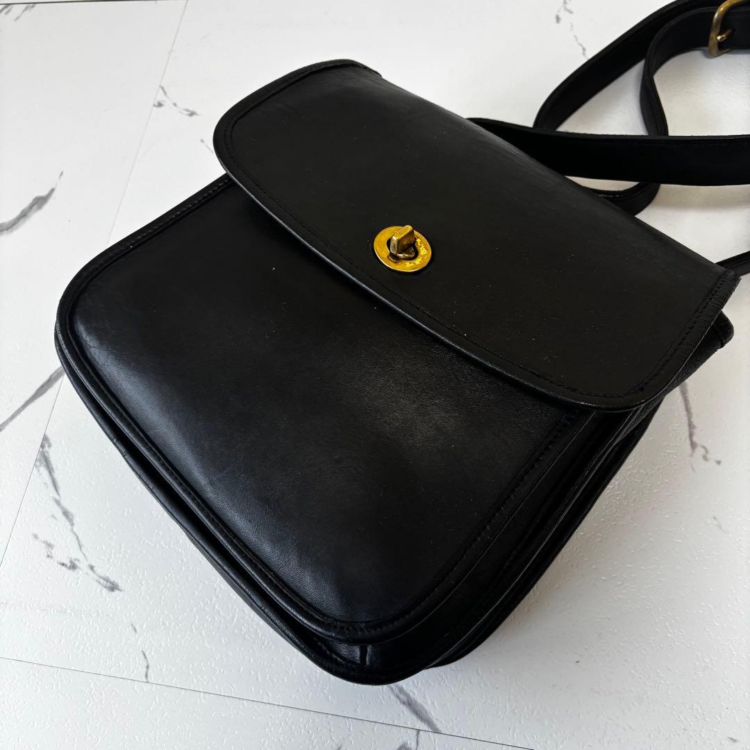 COACH✨オールドコーチ　ショルダー　バッグ　フラップ　ターンロック