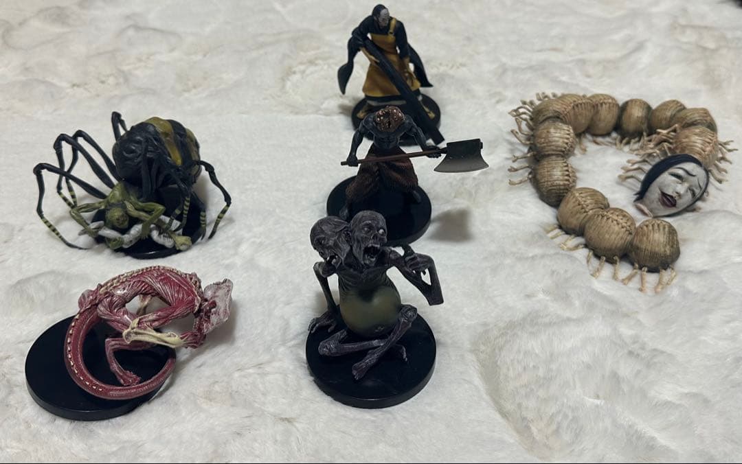 彼岸島　フィギュア　姫　師匠　斧神　満腹じじい　邪鬼　足長婆さん