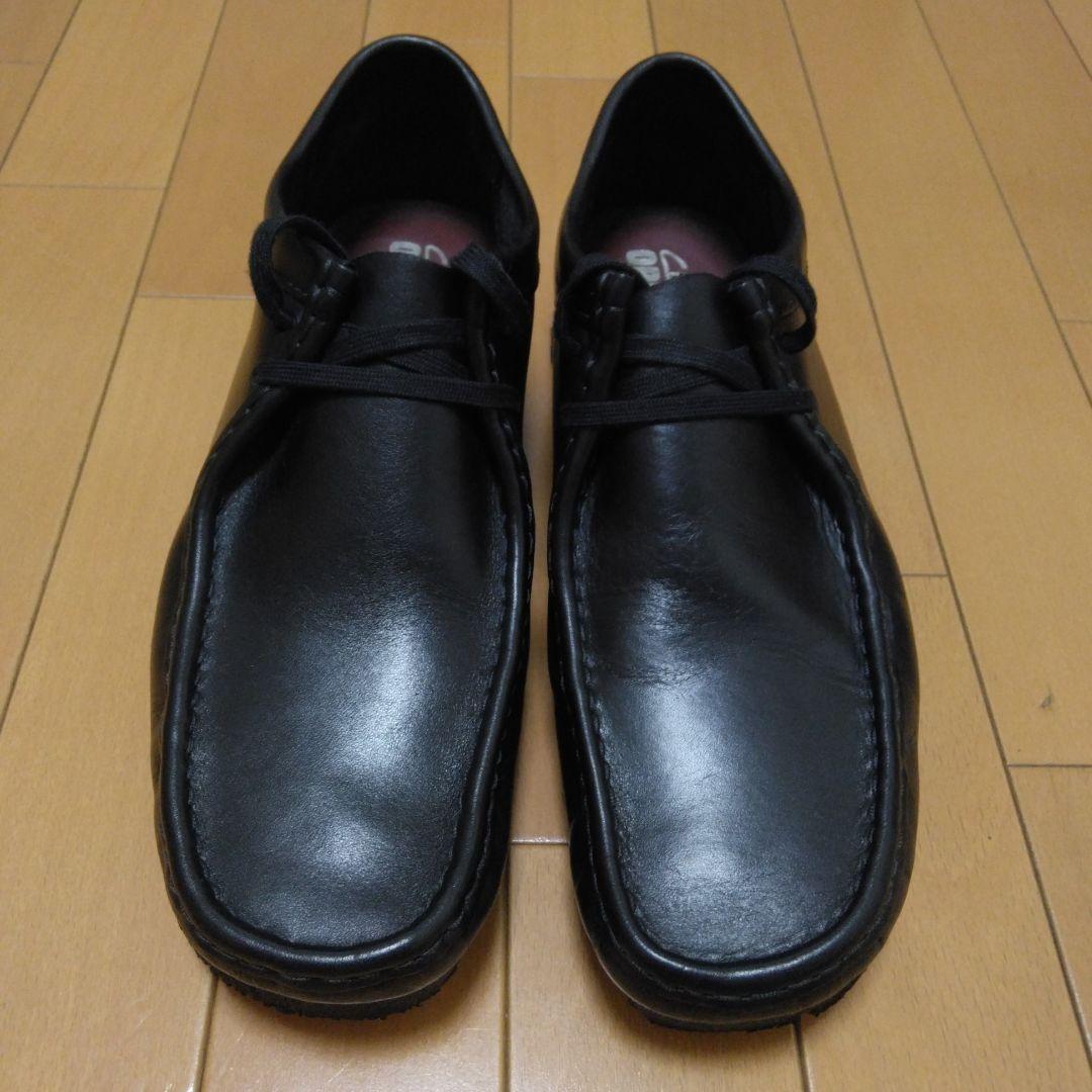 Clarks クラークス ワラビー レザー ブラック
