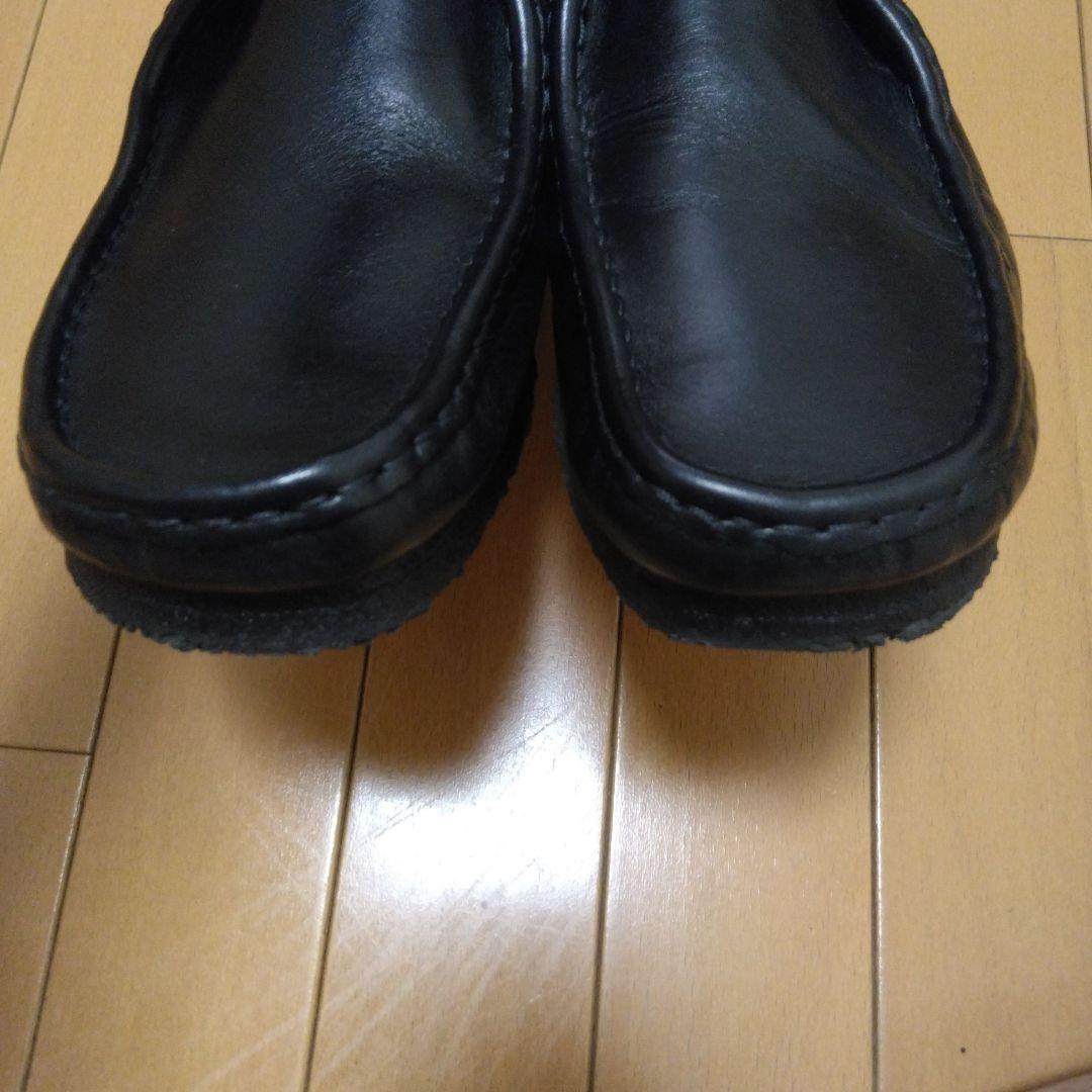 Clarks クラークス ワラビー レザー ブラック