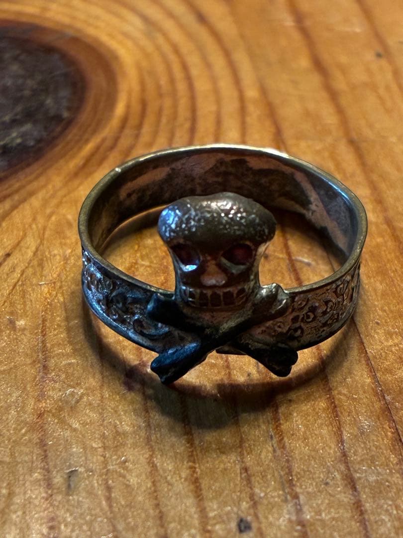 ビンテージ　スカル　髑髏　骸骨　ミッドセンチュリー ネイバーフッド　レトロ