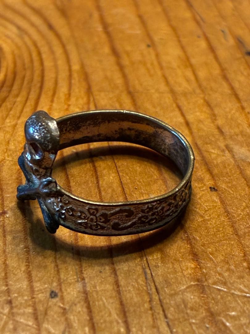 ビンテージ　スカル　髑髏　骸骨　ミッドセンチュリー ネイバーフッド　レトロ